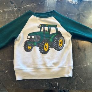 Tractor sweater 12 month boy